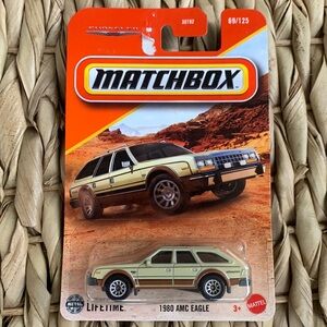 1980 AMC Eagle Station Wagon Matchbox 1989s 80s Diecast Car MB69 MB1366 New 2025